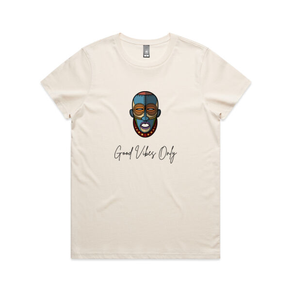 GOOD VIBES WOMEN'S COTTON TEE Thumbnail