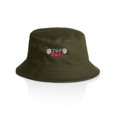 TOP DOG EMBROIDERY BUCKET HAT  Thumbnail